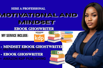 ghostwrite a mindset or motivational ebook