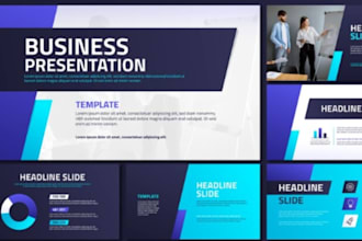 redesign and design investor pitch deck, professional powerpoint presentation