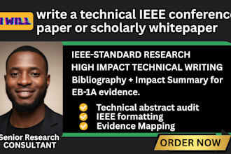 write a technical ieee conference paper or scholarly whitepaper