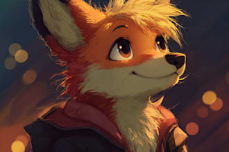 create a unique furry art for you