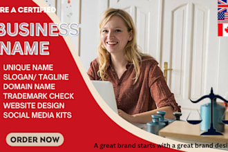 create perfect business names, brand name, brand logo and slogans