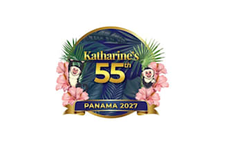 design katharine birthday panama logo