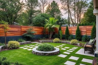 do backyard landscape design as a landscape architect