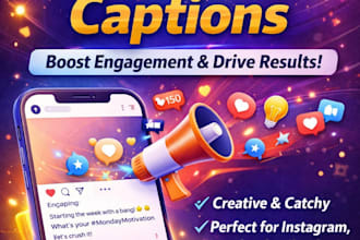 write engaging social media captions