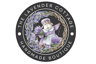 create unique happy lavender sheep logo design