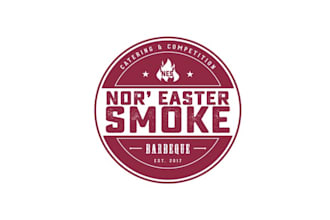 design perfect smoke house restaurant BBQ logo