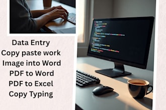 do perfect data entry and data typing work