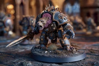 paint your warhammer models using pro miniature painting