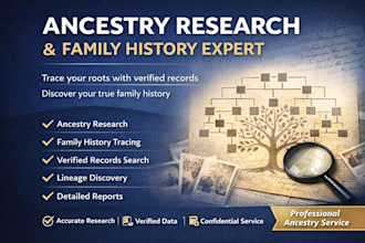 research your ancestry and trace your family history with verified records