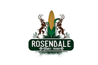 design organic family farms corn logo