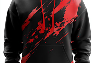 create graphic tshirt design and hoodie design