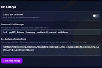 create a twitch bot for you