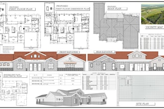 architect of city permit blueprints, adu, mep, framing plans, foundation drawing
