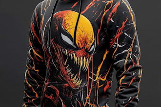 do hoodie mockup with your design