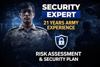 provide professional security risk assessment and safety plan
