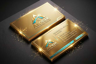 create company card and modern business card design