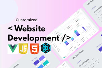 be a full stack website programmer for web programming projects
