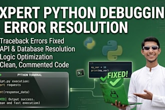 help you fix python code errors and debug your script