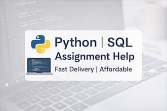 help you with python, sql, and coding assignments