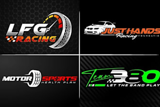 design professional automotive car rental wash car detailing racing repair logo