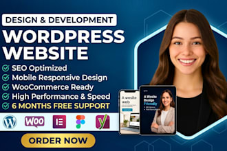 build professional wordpress website with elementor pro