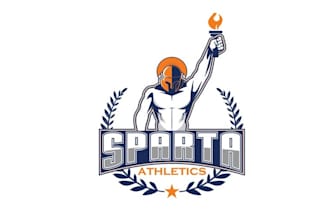 design world class athletic training center logo