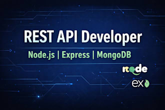 develop rest API using nodejs and express