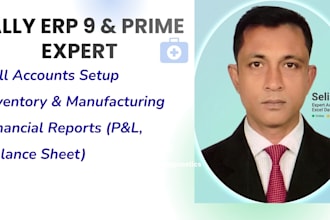 setup tally erp 9 or tally prime for your business inventory and manufacturing