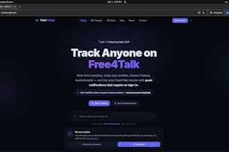 build a react web app with live dashboard and API integration