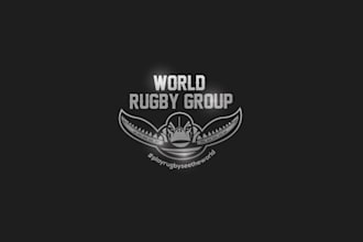design attractive world rugby group logo