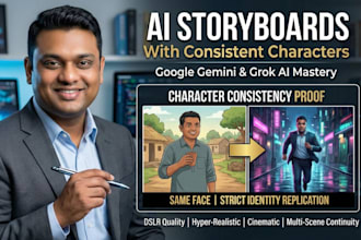 design consistent character ai storyboards