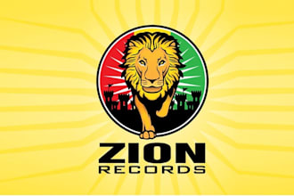 design mascot zion records logo for art