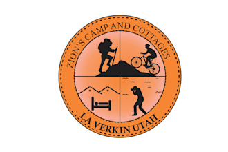 design amazing zion national park logo