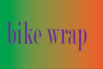 do unique bike wrap, motorcycle any vehicle wrap design