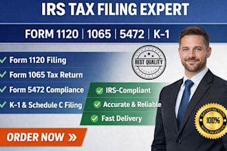 prepare pro forma 1120 and form 5472 for foreign owned US llc