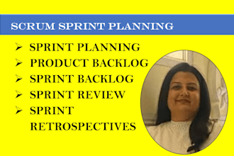 be your agile project manager and expert scrum master