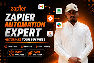 do  zapier integration as a expert