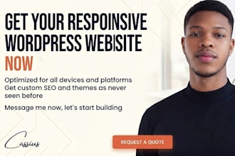 design, redesign your wordpress website development