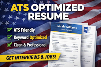 create ats optimized resume for jobs