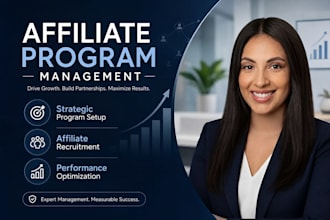 set up, manage, and optimize your affiliate marketing program