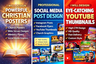 design christian church posters
