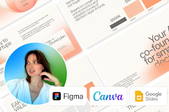 design a pitch deck for fundraising and investors