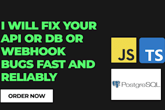 fix your nodejs express API or webhook bugs fast
