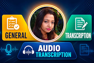 audio and video transcribe files or medical transcription