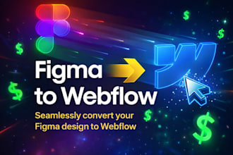 convert figma to webflow website with cms