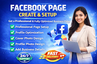 professional facebook business page setup and optimization service