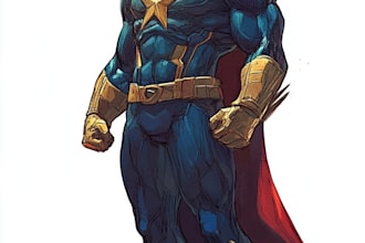 do a superhero comic