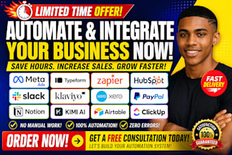 meta ads typeform zapier hubspot slack klaviyo slack xero paypal notion kimi ai