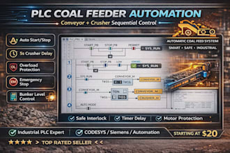 design plc ladder logic and automation program using codesys