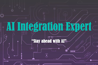 integrate ai into existing software or create one
